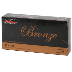 PMC BRONZE 45 AUTO 185GR JHP