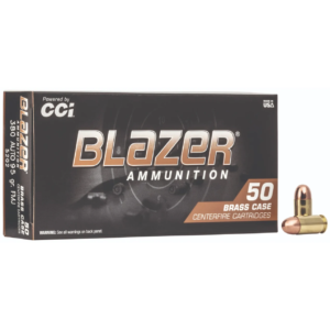 CCI BLAZER BRASS 380 95 GRAIN FMJ