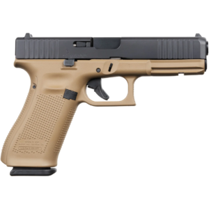 GLOCK 17 GEN5 9MM 4.49" 17-RD DAVIDSON'S DARK EARTH & BLACK PISTOL